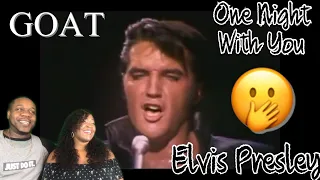 Singer and Rapper Reacts To ( Elvis Presley - One Night With You)