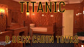 Titanic Realistic 1st Class B-Deck Cabins Tour (Titanic: Honor & Glory Demo 401)