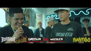 Bisaya Rap Artist X 7200 GOAT Collective Presents: INANTIGO - Wazzlick vs Greenjay