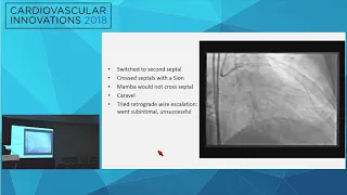 CVI2018 Session: Use of CTO PCI technique for salvage - Arslan Shaukat, MD