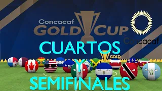 Copa Oro 2021 - CUARTOS Y SEMIFINALES - Countryballs 3D