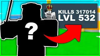 I 1V1'd THE HIGHEST LEVEL PLAYER IN THE WORLD.. 500+ (Roblox Arsenal)