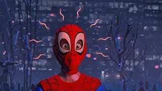 Spider-Man: Into The Spider-Verse | Cemetery Scene | "My Name Is Peter B Parker" | Movie Scene(2018)