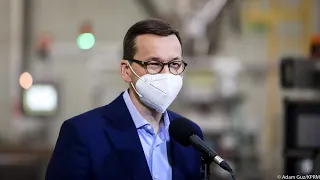 Mateusz Morawiecki w firmie Maspex w Wadowicach