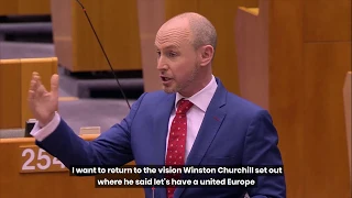 Daniel Hannan's last Brexit speech in the European Parliament