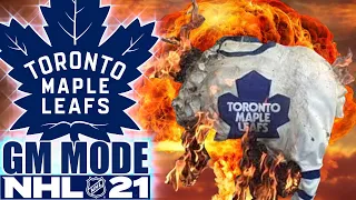 BLOWING IT UP - NHL 21 - GM MODE COMMENTARY - TORONTO ep 6