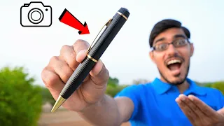 This is a Camera, Not a Pen | ये कोई पेन नहीं बल्कि कैमरा है | Unboxing & Testing