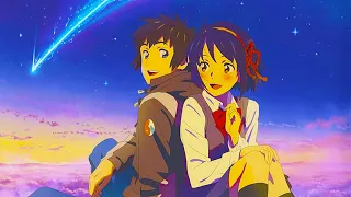 YOUR NAME  | 4k 60fps | Eng sub [Best movie of the year ] best love story  #anime #movie  #trending