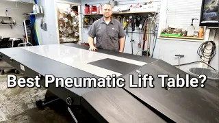 Best Air Powered Lift Table For Lawn Mower, Small Engine, Trike, 4 Wheeler & Motorcycle Lift Table