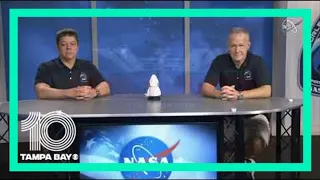 Live: NASA astronauts talk historic SpaceX Crew Dragon mission after Sunday's splashdown off Florida