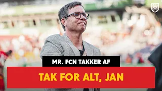 Mr. FCN takker af: Tak for alt, Jan ❤️💛