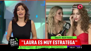 Laurita Fernández y Flor Vigna cara a cara