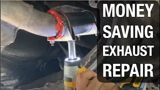 MONEY SAVING DIY EXHAUST REPAIR