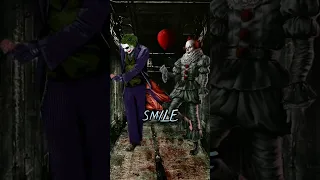 #joker VS #pennywise who is your favourite? #shorts #anime #attitude