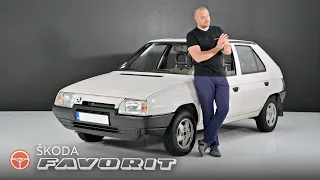 Táto Škoda Favorit má len 60 000 km. A ja som ju šoféroval (po 20 rokoch) - volant.tv