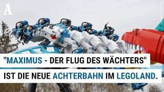 Legoland Günzburg: Die neue Legoland-Achterbahn "Maximus" im Test!