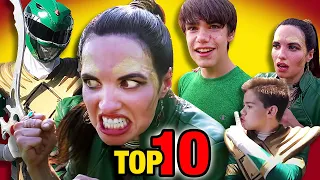 TOP 10 Green Ranger (Tommy) & Rita Scenes