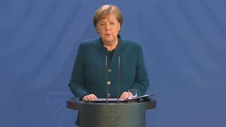 Merkel: „Berührt mich sehr, dass sich so viele an die Verhaltensregeln halten“