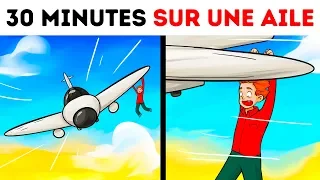 Un Homme a Survécu Après Avoir Passé 30 Minutes Sur l'Aile d'un Avion