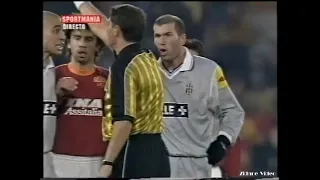 Zidane vs AS Roma (2000-01 Serie A 12R) Rare Match