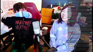 LILYPICHU AND MICHAEL REEVES CELEBRATING!