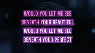 Beneath Your Beautiful (Karaoke) - Labrinth feat. Emeli Sande