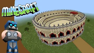 Coliseo Minecraft Tutorial / Como hacer un Coliseo Bien Explicado Minecraft