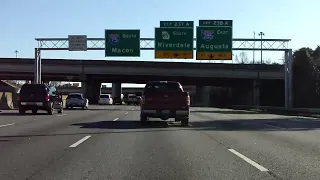 Interstate 75 - Georgia (Exits 242 to 237) southbound