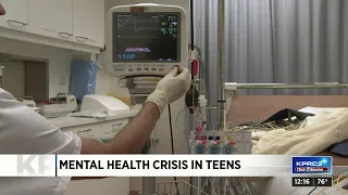 Mental health crisis in teens