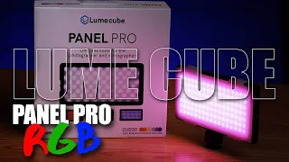NEW! Lume cube Panel Pro RGB Light REVIEW