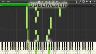 Undertale - Once Upon A Time Theme Piano Tutorial Synthesia