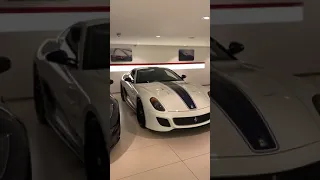 Ferrari 599 GTO 🤍 white colour