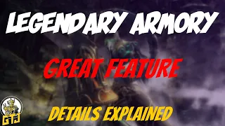 GW2 Legendary Armory | Why It Is Such A Great Feature | Details Explained