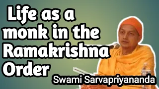 Swami Sarvapriyananda II Life as a monk in the Ramakrishna Order#motivation #shorts