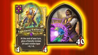 Reno Makes An Instant Golden Lightfang Menagerie Build! | Christian Hearthstone Hattlegrounds