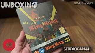 King Kong (1976) 4K UltraHD Blu-ray steelbook unboxing from @studiocanaluk