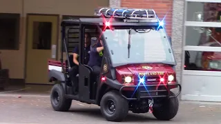 *RARE* Portland Fire & Rescue UTV 1 and Car 103 Responding