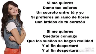 Soy Luna - No Te Pido Mucho (letra)