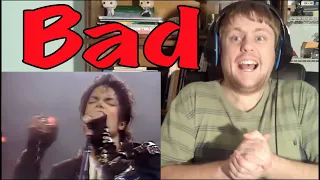 Michael Jackson - Bad (Wembley 1988) Reaction!
