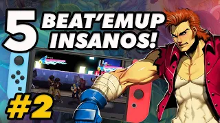 5 MELHORES JOGOS DE BEAT'EM UPS DO NINTENDO SWITCH PARTE #2 | GAMES QUE VALEM A PENA