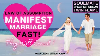 💞 MANIFEST MARRIAGE FAST! 💍 💞Dream Wedding Day 💞 Specific Person | Soulmate | Twin Flame ✨