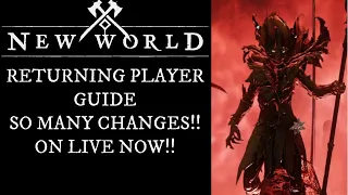 New World Returning / New Player Guide, So Many Changes Since Launch, Don’t Miss Anything