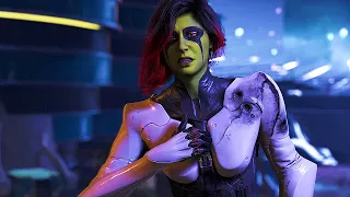 Gamora Cries Over Killing Her Sister Nebula Scene - GUARDIANS OF THE GALAXY PS5
