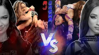 WHO SELLS BETTER? | Aj Lee vs Sasha Banks