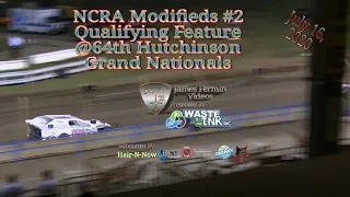 NCRA AAA Modifieds #2, Qualifying Feature, 64th Hutch Nationals, 07/16/20