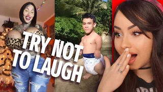 THICC TIK TOKS THAT MAKE ME UNCOMFORTABLE 🤣 TRY NOT TO LAUGH - REACTION!!!