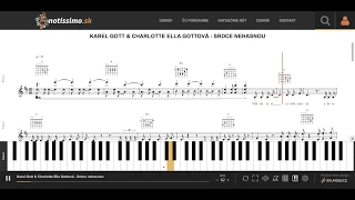 Karel Gott & Charlotte Ella Gottová - Srdce nehasnou | Notissimo.sk