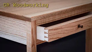 Shaker End Table Making - Hand tool woodworking