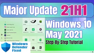 How to Install Windows 10 May 2021 Update 21H1 - Tutorial 2021