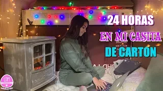 24 HORAS EN UNA CAJA DE CARTON - Hago un Tik Tok en mi casita / LA DIVERSION DE MARTINA